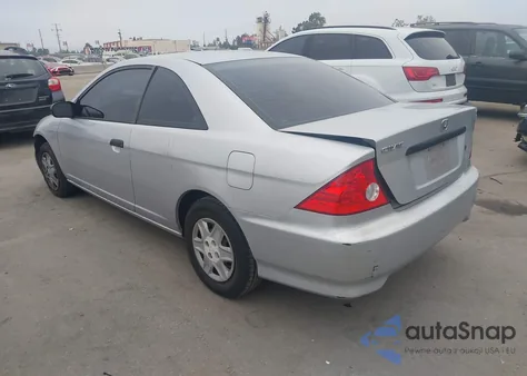 2004 Honda Civic Vp из США, поврежденный, VIN 1HGEM22144L009351